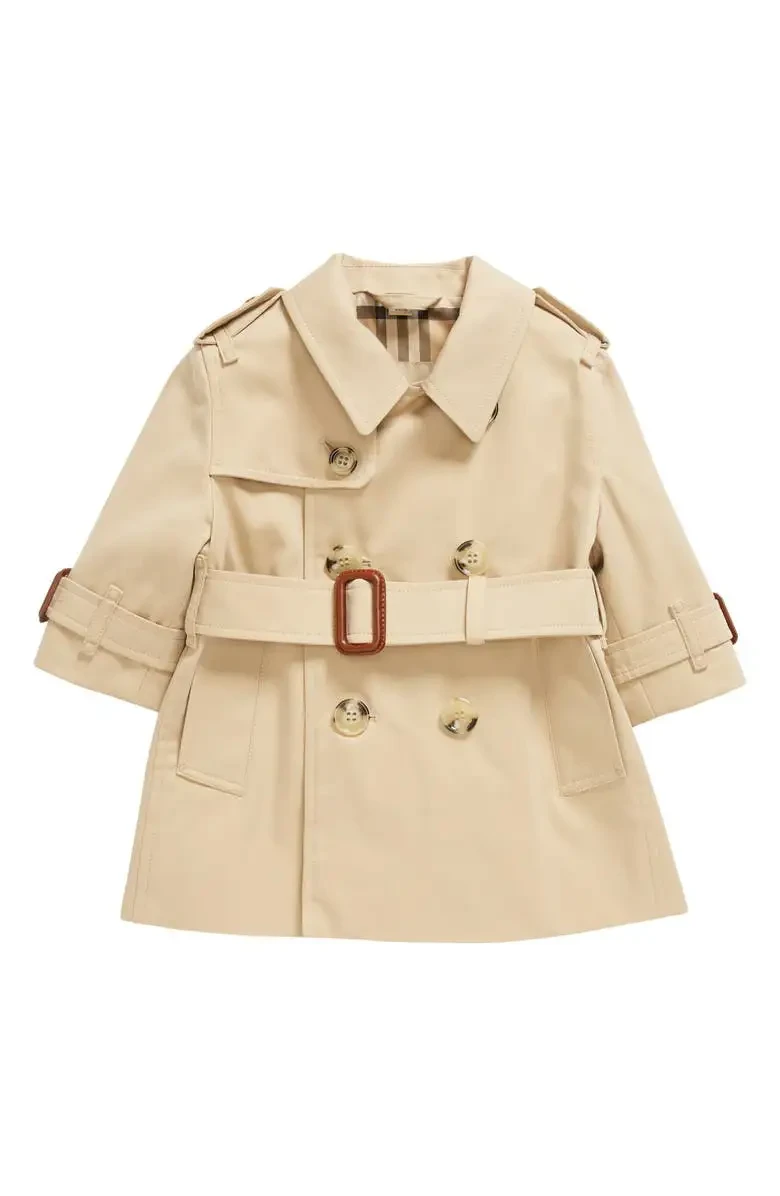 Honey Burberry Trench-coat Mayfair pour enfant