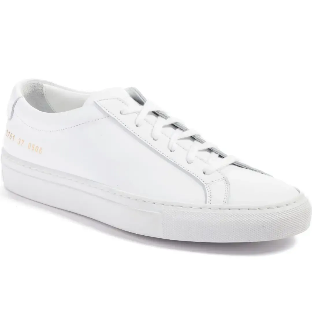 Baskets Achilles originales Common Projects blanches
